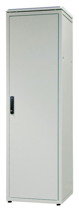 Шкаф телекоммуникационный настенный 6U (600х300) дверь стекло